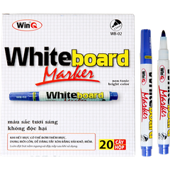 WinQ Bút Lông Bảng WB02 (20 Cây/ Hộp; 5 Hộp/ Lốc; 60 Hộp/ Thùng)