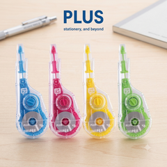 Plus - Xóa Kéo V Nhiều Màu (100-V039AS) (10 Cái/ Hộp)