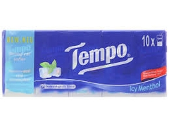 Khăn giấy bỏ túi Tempo Túi dài (1 lốc 10 gói)