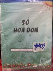 Sổ hóa đơn 1 liên dày (10 Quyển/Lốc)