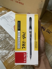 D-A P&T Bút Bíc Nước Mygel MY521 (Tím, Xanh, Đỏ, Đen) (12 Cây/Hộp; 12 Hộp/ Lốc; 96 Hộp/ Thùng)