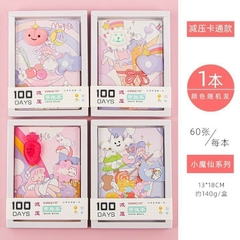 Sổ Nút A6 Mochi 100 Days (160 Quyển/Thùng)
