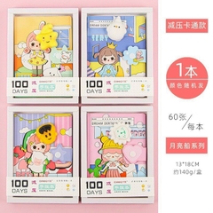 Sổ Nút A6 Mochi 100 Days (160 Quyển/Thùng)