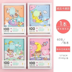 Sổ Nút A6 Mochi 100 Days (160 Quyển/Thùng)