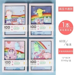 Sổ Nút A6 Mochi 100 Days (160 Quyển/Thùng)