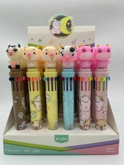 . Bút đầu thú 10 ngòi HLL-8108 (36 Cây/Hộp) (27 Hộp/Thùng)