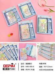Sổ kèm bút HB6-000