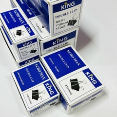 Kẹp Bướm Đen ECHO 41MM (12 Cái/ Hộp; 108 Hộp/Thùng)
