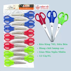 Kéo Vĩ King 12 Cây 703 (100 Vĩ/Thùng)