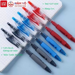 . Bút Bi Bấm Nước Lex T3, S08 (Xanh, Tím, Đỏ, Đen) (12 Cây/Hộp; 144 Hộp/Thùng)