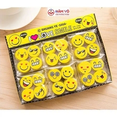Gôm Mặt Cười TB 16071 (4 Cục/Bịch; 30 Bịch/Lốc; 30 Lốc/Thùng)