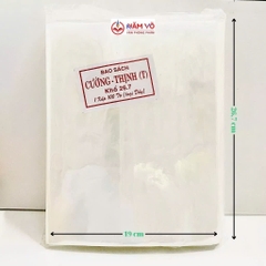 Bìa Bao Sách Kiếng Trong DÀY Khổ 26.7 (10 Tờ/Cuộn; 100 Tờ/Xấp)