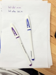 Bút Gel Nước Chữ AAA 0.5mm Aihao AH-801A (Xanh, Tím, Đỏ, Đen) (12 Cây/Hộp) (12 Hộp/Lốc) (12 Lốc/Thùng)