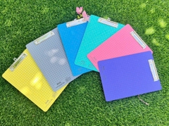 Win Q Bìa Trình Ký Gỗ A4 (Nhiều Màu) (Vàng, Xám, Dương, Lá, Hồng, Tím) (10 Cái/ Lốc; 50 Cái/ Thùng)