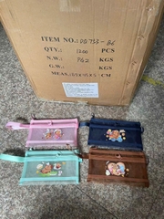 Túi Lưới 2 Ngăn Có Hình B6 6653 (12,5cm x 22,5cm) (12 Cái/ Bịch; 1200 Cái/ Thùng)