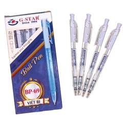 G-Star Bút Bi BP69 (24 Cây/ Hộp; 72 Hộp/Thùng)