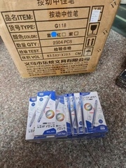 Bút GEL Bấm LEX 118 ngòi 0,5mm (12 Cây/ Hộp; 12 Hộp/ Lốc; 192 Hộp/ Thùng)