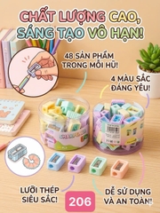 Lon Chuốt Bút Chì Màu Sắc Dễ Thương 206 (48 Cái/Lon, 100 Lon/1 Thùng)