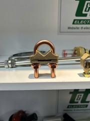 Kẹp thanh cái đồng tiếp địa