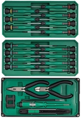 Bộ Phụ Kiện Mũi Vít, Mũi Khoan Sắt 28 Chi Tiết Thép CR-V SATA 09336