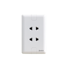 Ổ Cắm Đôi 2 Chấu 16A Pavalock PV9/U2/V