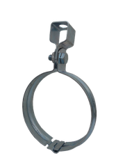 Đai Treo (Cùm Treo) Mạ Kẽm, Phi 21 Đến Phi 273, Dày 1.4mm Đến 2mm, Giáp Bộ (Gồm 1 Tán Ốc, 1 Long Đền)