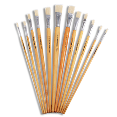 Cọ Vẽ Đầu Dẹp Thanh Bình 1VD00, 12 Vỉ / Lố