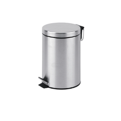 Thùng Rác Inox Đạp Chân Tròn 3L Paloca TRDI03
