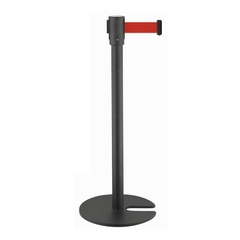 Côt Chắn Sơn Đen Đế Chữ U Dây Đỏ Dài 2M PTCI-D