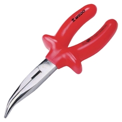 Dipped Pliers,Round 45 Deree Bent, IN505A-06, 6＂, WEDO, Insulated Steel