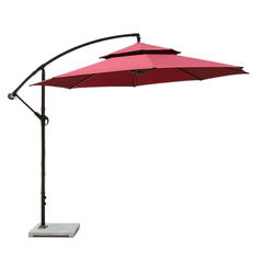 Ô Lệch Tâm Tròn Khung Thép Phun Sơn Loại 3M (Màu Đỏ Đô) HTU-02-R