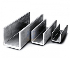 Thép Đen Chữ U An Khánh, SS400, 120x50x4mm, 6m / Cây, 41.52 Kg / Cây