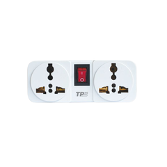 Ổ Cắm Du Lịch, 2 Ổ Cắm 3 Chấu - 1 Công Tắc On/Off TPE ODL/9, 16A 25V, 70x120mm, 288 Cái / Thùng
