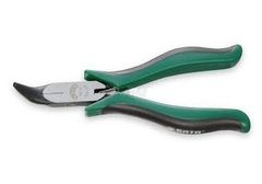 5" Kìm Mũi Cong Thép Crom Mạ Niken SATA 70613A