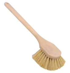 20" Bàn Chải Đa Năng Cán Gỗ Dài, Sợi Tampico, InsuX INXUBLH2, 12 Cái/Thùng (20" Utility Brush Long Handle, 2" Trim, Tampico)