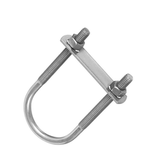 Cùm U Mạ Kẽm M6 Đến M12 Kèm 2 Tán, DN15 Đến DN300, 21mm Đến 325mm