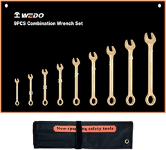 Combination Wrench Set, WEDO, Non-Sparking, Al-Br, ALB Series, 9pcs-13pcs