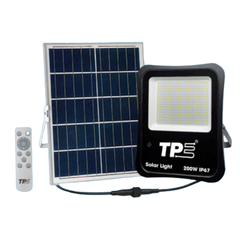 Đèn Pha Năng Lương Mặt Trời Vuông 200W - Sfl TPE TPE/SFL/200W, 370 x 370 x 110mm, 2  Bộ / Thùng