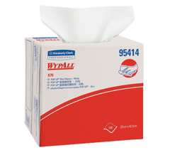 Giấy Thấm Dầu, Hóa Chất Chuyên Dụng Trong Công Nghiệp Kimberly Clark WYPALL X70 95414D, 23 x 42.5cm, 100 Tờ/Gói, 10 Gói/Thùng