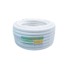 Ống Luồn Đàn Hồi Màu Trắng 16mm MPE A9016CT, 50m/Cuộn