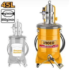 Máy Bơm Mỡ Bằng Khí Nén 45L INGCO