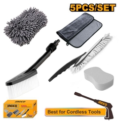Bộ 5 Món Dụng Cụ Vệ Sinh Xe INGCO
