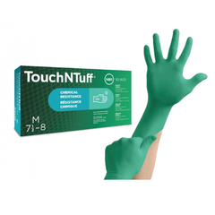 Găng tay Ansell Chống Hoá Chất Dùng 1 Lần TouchNTuff 92 600, Cỡ 2XL, Dài 24cm, 50 Đôi / Hộp, 10 Hộp / Thùng