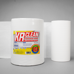 Khăn Lau Công Nghiệp KRClean, 30x30cm, 320 Tờ / Cuộn, Trắng