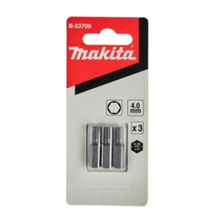 Hex4.0-25mm Bộ Mũi Vặn Vít Makita B-23709, 3 Cái/Bộ