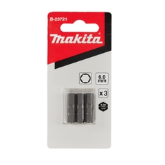 Hex6.0-25mm Bộ Mũi Vặn Vít Makita B-23721, 3 Cái/Bộ