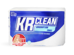 Khăn Cho Mẹ Và Bé KRClean, 15x15cm, 400 Tờ / Cuộn, Trắng