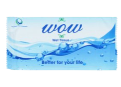 Khăn Lạnh Wow, 20x20cm, 1 Tờ / Bịch