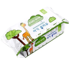 Khăn Uớt Baby Wow, 15x18cm, 80 Tờ / Bịch