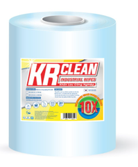 Khăn Lau Công Nghiệp KRClean, 30x30cm, 280 Tờ / Cuộn, Xanh